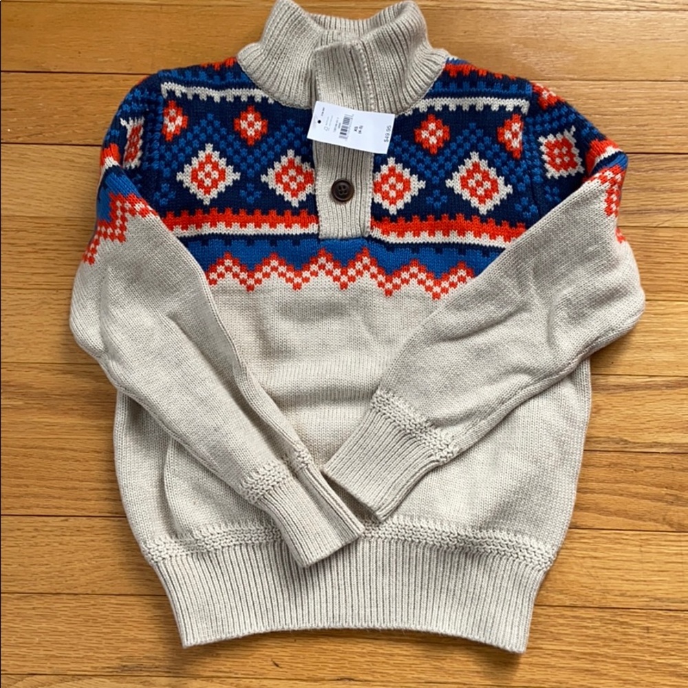 GapKids boys sweater size XS 4/5